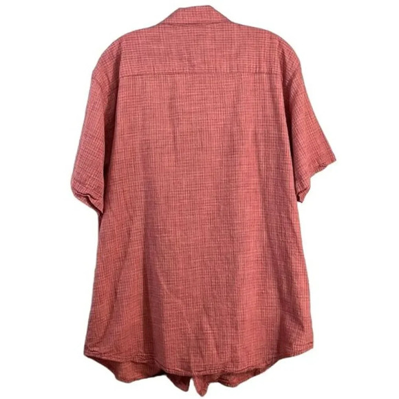 Men's Cotton Columbia Short Sleeve Button Up Shirt Size Large (L) - Picture 2 of 6